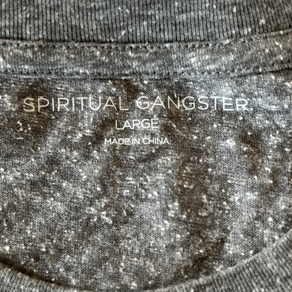 Spiritual Gangster NWT Grey Crop Top, Size L - Picture 5 of 7